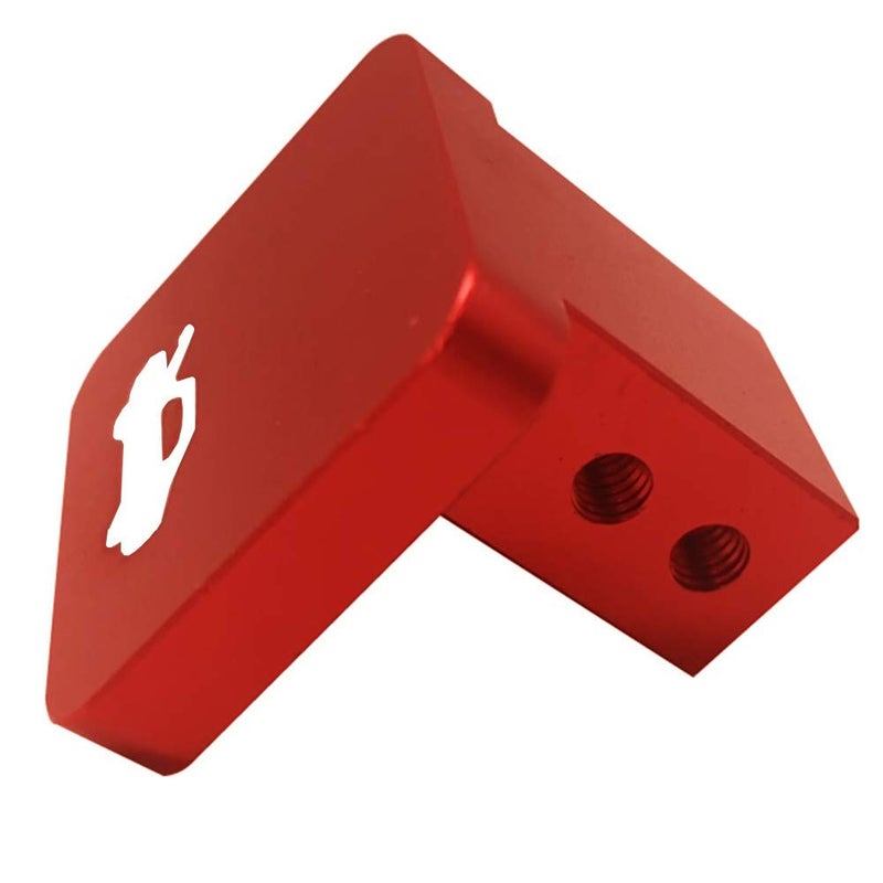 imUfer Hood Latch Release Handle Cable Repair Kit Billet Aluminum for CRV 1997-2006,Element 2003-2011,Ridgeline 2006-2014,Civic 1996-2011(Red) - Image 4